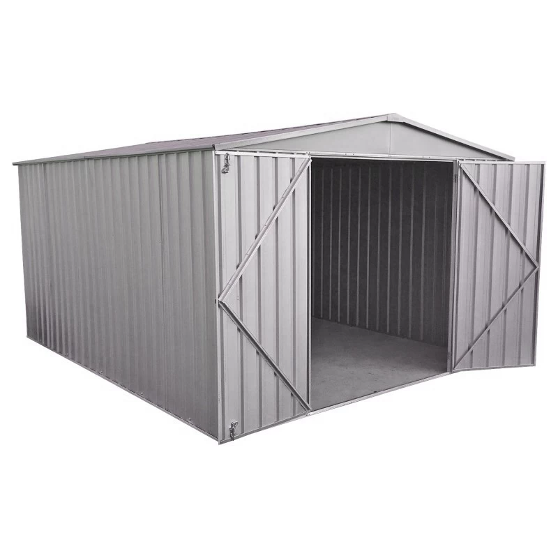 Abri De Jardin En Métal 10,9m² Silver Grey Fraser - ABSCO 1 Abri De Jardin En Métal 10,9m² Silver Grey Fraser - ABSCO