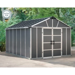 Abri De Jardin En Polycarbonate 11,7m² Avec Plancher YUKON - Palram - Canopia -Outdoor Soldes abri de jardin en polycarbonate 117m avec plancher yukon palram 3