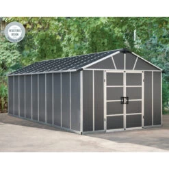 Abri De Jardin En Polycarbonate 21,3m² Sans Plancher YUKON - Palram - Canopia