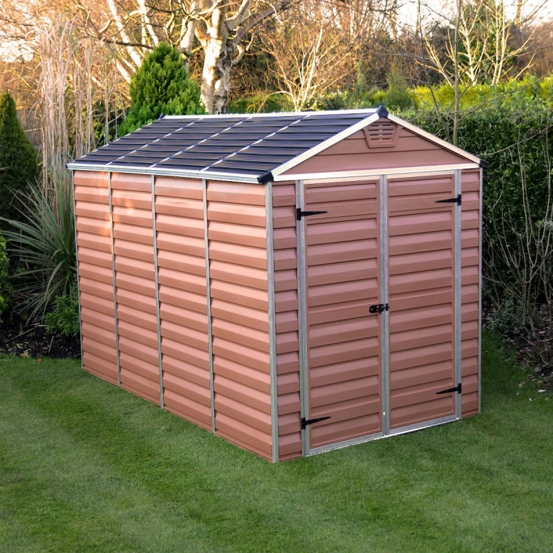 Abri De Jardin En Polycarbonate 5,28m² Skylight Amber - Palram - Canopia 1 Abri De Jardin En Polycarbonate 5,28m² Skylight Amber - Palram - Canopia