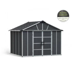 Abri De Jardin En Polycarbonate 7,9m² Avec Plancher YUKON - Palram - Canopia -Outdoor Soldes abri de jardin en polycarbonate 79m avec plancher yukon palram 3