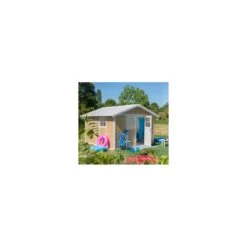 Abri De Jardin En PVC 11,2m² DECO Sherwood Grosfillex + Kit Ancrage Offert -Outdoor Soldes abri de jardin en pvc 112m deco sherwood grosfillex kit ancrage offert 5