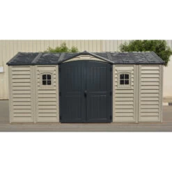 Abri De Jardin En PVC 11,95m² DarkGrey Apex + Kit De Fondation DURAMAX 8 Abri De Jardin En PVC 11,95m² DarkGrey Apex + Kit De Fondation DURAMAX -Outdoor Soldes abri de jardin en pvc 1195m darkgrey apex duramax kit de fondation 2