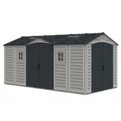 Abri De Jardin En PVC 11,95m² DarkGrey Apex + Kit De Fondation DURAMAX 10 Abri De Jardin En PVC 11,95m² DarkGrey Apex + Kit De Fondation DURAMAX -Outdoor Soldes abri de jardin en pvc 1195m darkgrey apex duramax kit de fondation 4