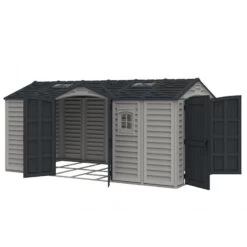 Abri De Jardin En PVC 11,95m² DarkGrey Apex + Kit De Fondation DURAMAX 11 Abri De Jardin En PVC 11,95m² DarkGrey Apex + Kit De Fondation DURAMAX -Outdoor Soldes abri de jardin en pvc 1195m darkgrey apex duramax kit de fondation 5