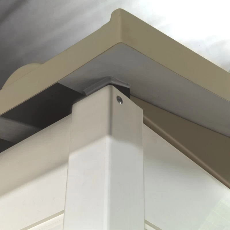 Abri De Jardin En PVC 3,98m² Avec Plancher Evo Tuscany 200 – Garofalo 5 Abri De Jardin En PVC 3,98m² Avec Plancher Evo Tuscany 200 – Garofalo – Image 5