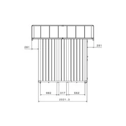 Abri De Jardin En PVC 4,9m² DECO Gris Foncé Et Blanc Grosfillex + Kit Ancrage Offert -Outdoor Soldes abri de jardin en pvc 49m deco gris fonce et blanc grosfillex kit ancrage offert 2