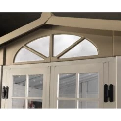 Abri De Jardin En PVC 6,85m² Avec Plancher Evo Tuscany 280 – Garofalo -Outdoor Soldes abri de jardin en pvc 685m avec plancher evo tuscany 280 garofalo 4