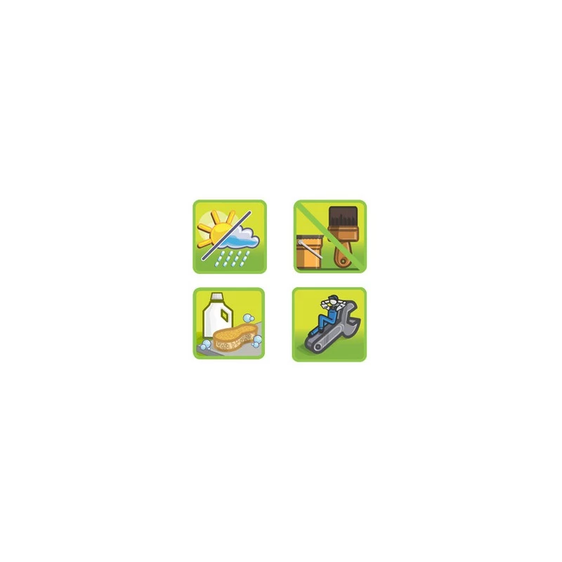 Abri De Jardin En PVC 7,53m² UTILITY Blanc Et Gris Vert Grosfillex + Kit Ancrage Offert 5 Abri De Jardin En PVC 7,53m² UTILITY Blanc Et Gris Vert Grosfillex + Kit Ancrage Offert – Image 5