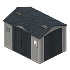 Abri De Jardin En PVC 8,05m² DarkGrey Apex + Kit De Fondation DURAMAX 8 Abri De Jardin En PVC 8,05m² DarkGrey Apex + Kit De Fondation DURAMAX -Outdoor Soldes abri de jardin en pvc 805m darkgrey apex duramax kit de fondation 2
