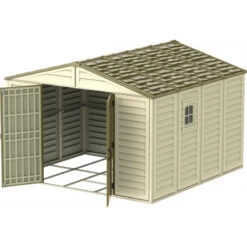 Abri De Jardin En PVC WoodStyle Premium 10,56m² Duramax -Outdoor Soldes abri de jardin en pvc woodstyle premium 1056m duramax 3