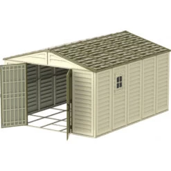 Abri De Jardin En PVC WoodStyle Premium 13,12m² Duramax -Outdoor Soldes abri de jardin en pvc woodstyle premium 1312m duramax 3