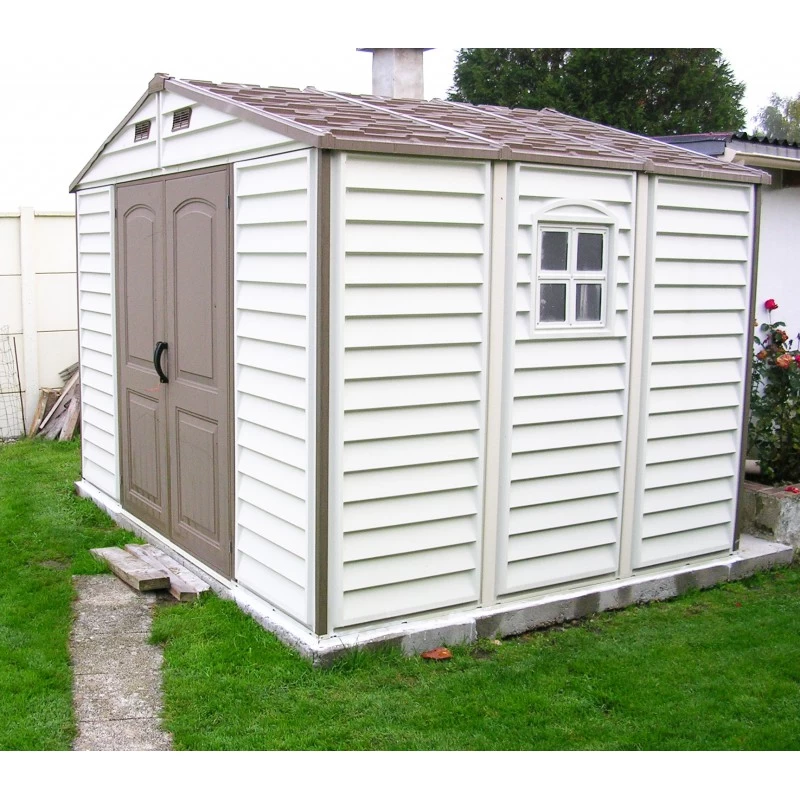 Abri De Jardin En PVC WoodStyle Premium 7,68m² Duramax 6 Abri De Jardin En PVC WoodStyle Premium 7,68m² Duramax – Image 6