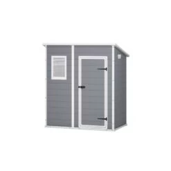 Abri De Jardin En Résine 2,06m² Monopente + Plancher Gris Keter 8 Abri De Jardin En Résine 2,06m² Monopente + Plancher Gris Keter -Outdoor Soldes abri de jardin en resine 206m monopente plancher gris keter 2