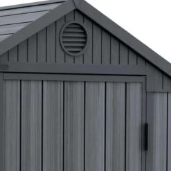 Abri De Jardin En Résine Aspect Bois Grisé 2,3m² Darwin 46 + Plancher - Keter -Outdoor Soldes abri de jardin en resine aspect bois grise 23m darwin 46 plancher keter 3