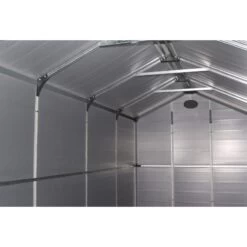 Abri De Jardin En Résine Beige 11m² + Kit De Fondation - JOBU -Outdoor Soldes abri de jardin en resine beige 11m kit de fondation jobu 4