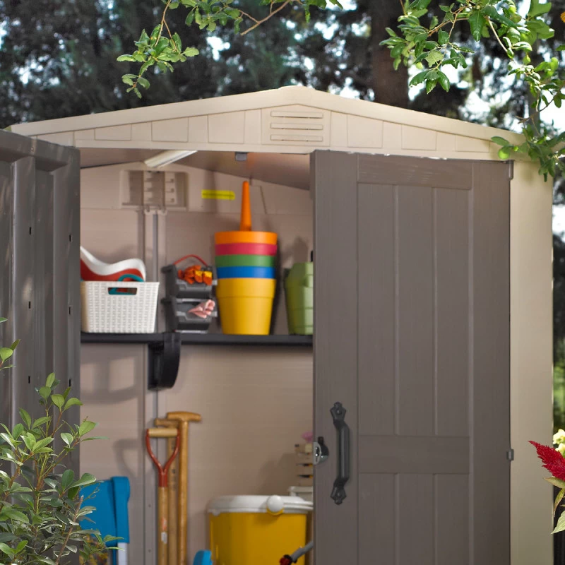 Abri De Jardin En Résine Sydney 3,48m² + Plancher Keter 2 Abri De Jardin En Résine Sydney 3,48m² + Plancher Keter – Image 2