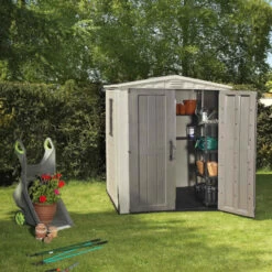 Abri De Jardin En Résine Sydney 3,48m² + Plancher Keter 8 Abri De Jardin En Résine Sydney 3,48m² + Plancher Keter -Outdoor Soldes abri de jardin en resine sydney 348m plancher keter 2