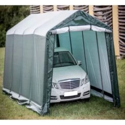 Abri De Jardin En Toile Renforcée Verte Toit 2 Pentes 18,60m² HABRITA -Outdoor Soldes abri de jardin en toile renforcee verte toit 2 pentes 1860m habrita 3