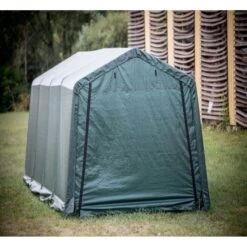 Abri De Jardin En Toile Renforcée Verte Toit 2 Pentes 18,60m² HABRITA -Outdoor Soldes abri de jardin en toile renforcee verte toit 2 pentes 1860m habrita 4