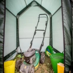 Abri De Jardin En Toile Renforcée Verte Toit 2 Pentes 3,35m² HABRITA 9 Abri De Jardin En Toile Renforcée Verte Toit 2 Pentes 3,35m² HABRITA -Outdoor Soldes abri de jardin en toile renforcee verte toit 2 pentes 335m habrita 3