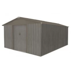Abri De Jardin Métal 13,51m² Imitation Bois Vieilli -Outdoor Soldes abri de jardin metal 1351m imitation bois vieilli 4