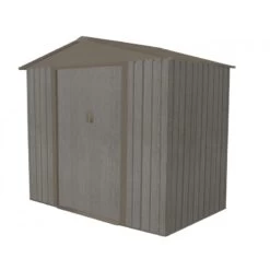 Abri De Jardin Métal 2,43m² Imitation Bois Vieilli -Outdoor Soldes abri de jardin metal 243m imitation bois vieilli 2