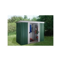 Abri De Jardin Métal 2,84m² + Kit D'ancrage Inclus - YARDMASTER -Outdoor Soldes abri de jardin metal 284m kit d ancrage inclus yardmaster 3