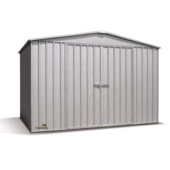 Abri De Jardin En Métal 6,5m² Silver Grey Fraser - ABSCO