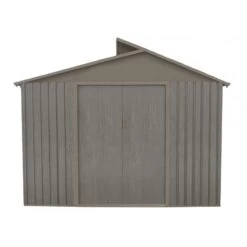 Abri De Jardin Métal Avec Puit De Lumière 7,25m² Imitation Bois Vieilli 9 Abri De Jardin Métal Avec Puit De Lumière 7,25m² Imitation Bois Vieilli -Outdoor Soldes abri de jardin metal avec puit de lumiere 725m imitation bois vieilli 4