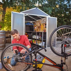 Abri De Jardin RUBICON 4,2m² En Aluminium Et Polycarbonate - Palram - Canopia -Outdoor Soldes abri de jardin rubicon 42m en aluminium et polycarbonate palram 1 2