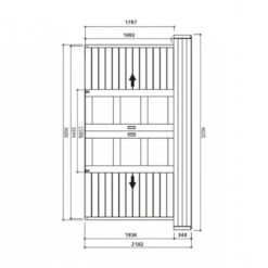 Abri De Jardin Stockholm 11,42m² En Bois Traité Autoclave 28mm Avec Double Porte - SOLID -Outdoor Soldes abri de jardin stockholm 1142m en bois traite autoclave 28mm avec double porte solid 2
