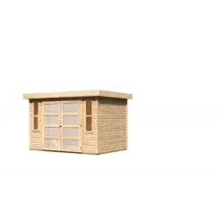 Abri De Jardin Toit Plat 6,55m² Bois Gris 19mm Mühlendorf 4 - Karibu 11 Abri De Jardin Toit Plat 6,55m² Bois Gris 19mm Mühlendorf 4 - Karibu -Outdoor Soldes abri de jardin toit plat 655m en bois vitrifie gris 19mm muhlendorf karibu 5