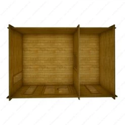 Abri En Bois Cloisonné 15m² MODERNE Traité Marron 28mm Gardy Shelter 9 Abri En Bois Cloisonné 15m² MODERNE Traité Marron 28mm Gardy Shelter -Outdoor Soldes abri en bois cloisonne 15m moderne traite marron 28mm gardy shelter 3