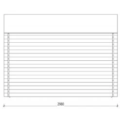 Abri En Bois Massif 12m² PRIMO 28mm Traité Teinté Marron Gardy Shelter -Outdoor Soldes abri en bois massif 12m primo 28mm traite teinte marron gardy shelter 5