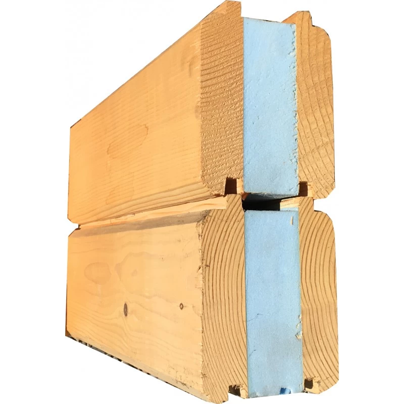 Abri En Bois Massif 22m² Avec Isolation Madriers 100mm Gardy Shelter 3 Abri En Bois Massif 22m² Avec Isolation Madriers 100mm Gardy Shelter – Image 3