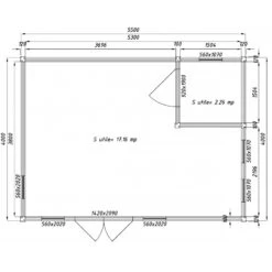 Abri En Bois Massif 22m² Avec Isolation Madriers 100mm Gardy Shelter 8 Abri En Bois Massif 22m² Avec Isolation Madriers 100mm Gardy Shelter -Outdoor Soldes abri en bois massif 22m avec isolation madriers 100mm gardy shelter 3