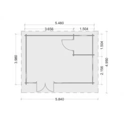 Abri En Bois Massif 22m² MODERNE - Madriers 40mm Gardy Shelter -Outdoor Soldes abri en bois massif 22m moderne madriers 40mm gardy shelter 2