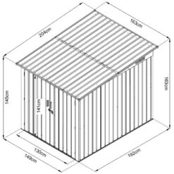 Abri Pour 3 Vélos En Métal Anthracite 3,32m² + Kit D'ancrage X-METAL 9 Abri Pour 3 Vélos En Métal Anthracite 3,32m² + Kit D'ancrage X-METAL -Outdoor Soldes abri pour 3 velos en metal anthracite 332m kit d ancrage x metal 3