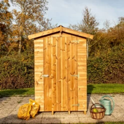 Abri Therma 1,96m² En Bois Thermo Traité Avec Plancher - HABRITA -Outdoor Soldes abri therma 196m en bois thermo traite avec plancher habrita 3