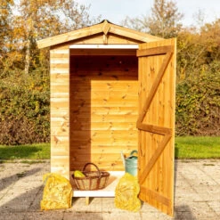 Abri Therma 1,96m² En Bois Thermo Traité Avec Plancher - HABRITA -Outdoor Soldes abri therma 196m en bois thermo traite avec plancher habrita 4