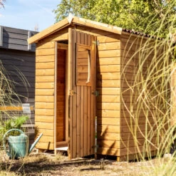 Abri Therma 3,24m² En Bois Thermo Traité Avec Plancher - HABRITA -Outdoor Soldes abri therma 324m en bois thermo traite avec plancher habrita 3