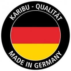 Abri Toit Plat En Bois Massif 19mm Qubic 6,05m² + Appentis 5,6m² - Karibu 9 Abri Toit Plat En Bois Massif 19mm Qubic 6,05m² + Appentis 5,6m² - Karibu -Outdoor Soldes abri toit plat en bois massif 19mm qubic 605m avec appentis karibu 3