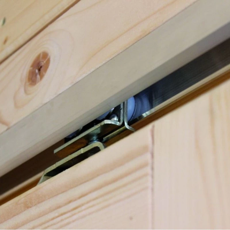 Abri Toit Plat En Bois Massif 19mm Qubic 6,05m² + Appentis 5,6m² - Karibu 6 Abri Toit Plat En Bois Massif 19mm Qubic 6,05m² + Appentis 5,6m² - Karibu – Image 6