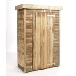 Armoire De Jardin En Bois Massif Traité Autoclave 0,72m² THEO – Forest Style -Outdoor Soldes armoire de jardin en bois massif traite autoclave 072m theo forest style 2