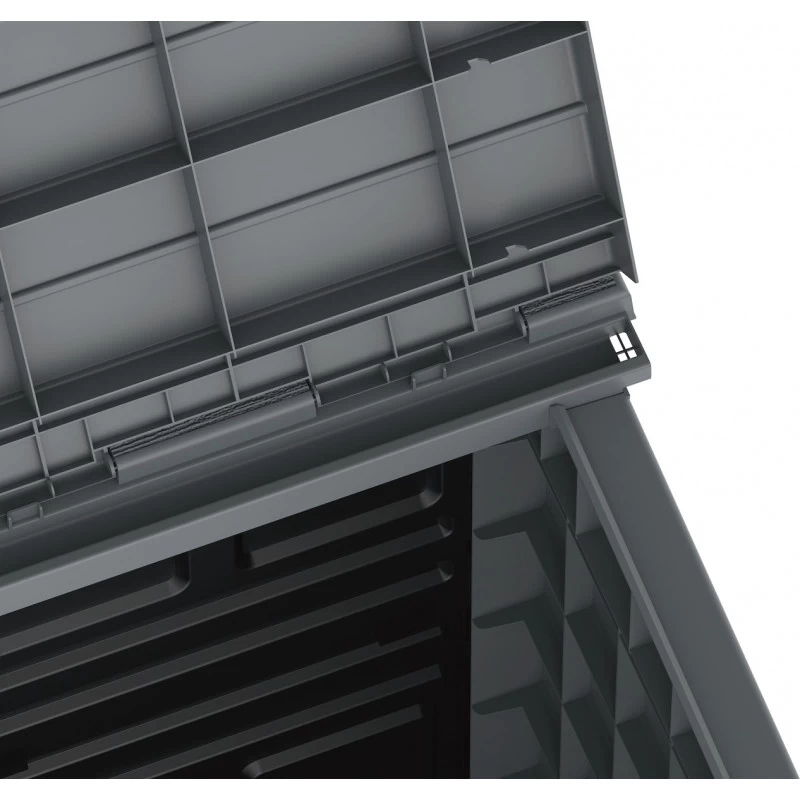 Armoire De Rangement En Résine Gris 850L StoreAway – DURAMAX 6 Armoire De Rangement En Résine Gris 850L StoreAway – DURAMAX – Image 6