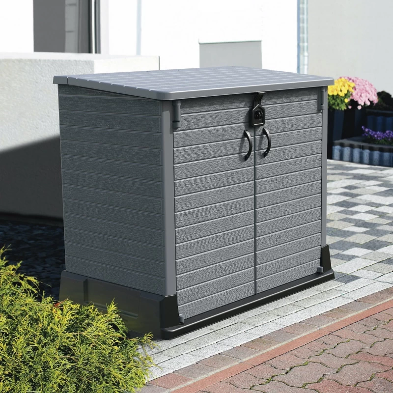 Armoire De Rangement En Résine Gris 850L StoreAway – DURAMAX 1 Armoire De Rangement En Résine Gris 850L StoreAway – DURAMAX