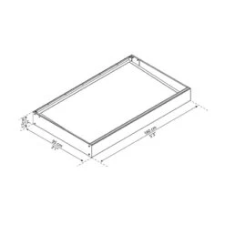 Auvent Marquise En Acrylique Gris Clair Sophia™ 1600 – Canopia 7 Auvent Marquise En Acrylique Gris Clair Sophia™ 1600 – Canopia -Outdoor Soldes auvent marquise en acrylique gris clair sophia 1600 canopia 2