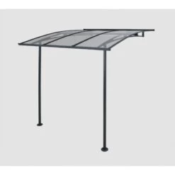 Auvent Marquise En Acrylique Transparent Vega™ 2000 – Palram - Canopia -Outdoor Soldes auvent marquise en acrylique transparent vega 2000 palram 3