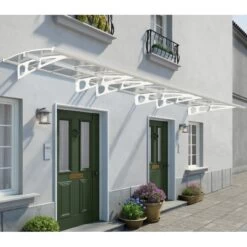 Auvent Marquise En Acrylique 3mm Bordeaux™ 6690 – Palram - Canopia